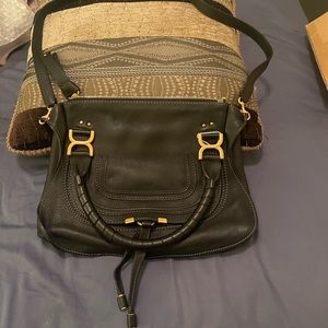 Chloe medium Marcie satchel black